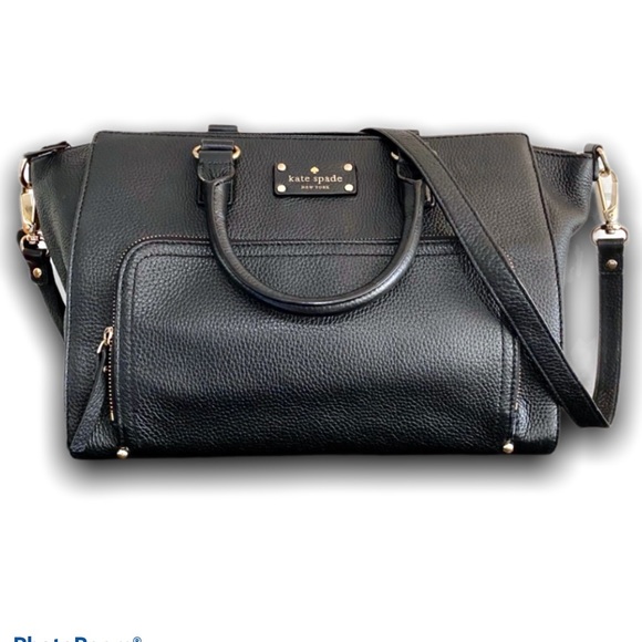 ♠️ Kate Spade ♠ large black satchel W/ dust cover